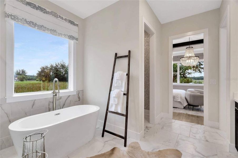 Furnished interior view inside a new home in Serengeti, Spring Hill (Image 18).