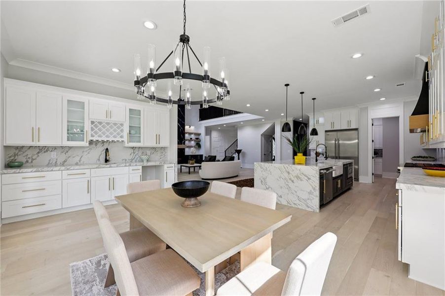 Furnished interior view inside a new home in , Hoschton (Image 17). Furnished interior view inside a new home in , Hoschton (Image 17).