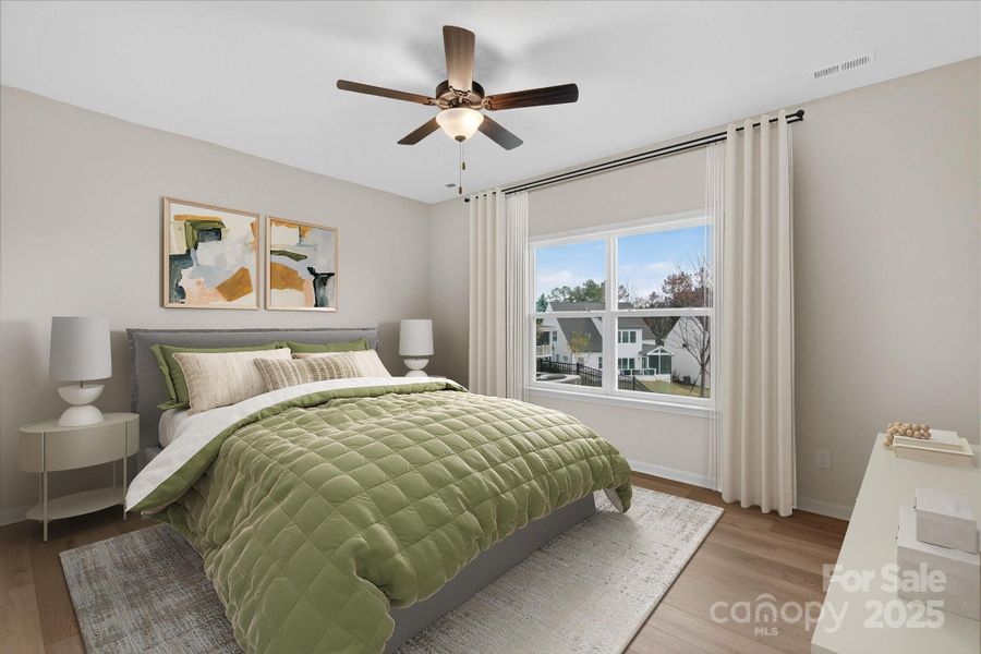 Furnished interior view inside a new home in Saybrooke at Lake Wylie, Charlotte (Image 5).
