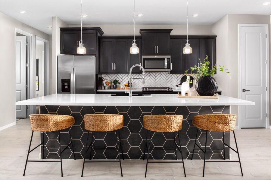 Representative furnished interior of a home built from the Pinehurst by Beazer Homes in Bethany Grove, Glendale (Image 23).