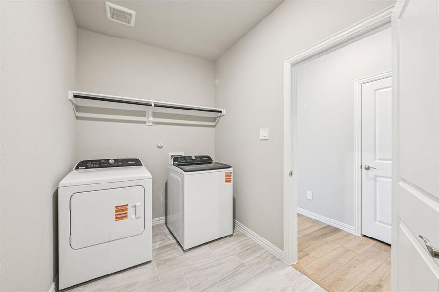 Photo is not of the actual home, but is an inspirational photo of builder’s model home and may depict options, furnishings, and/or decorator features that are not included.