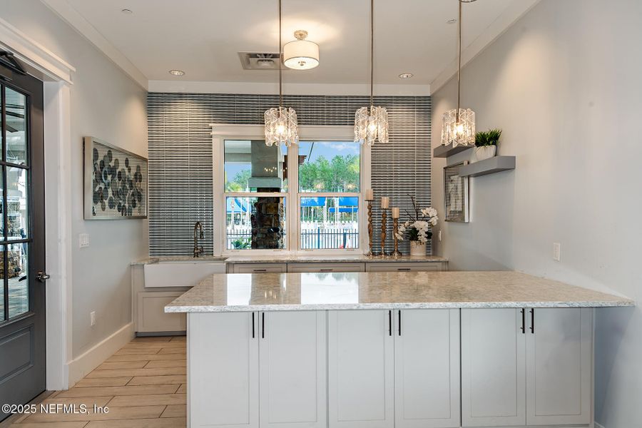 Furnished interior view inside a new home in , St. Augustine (Image 10).