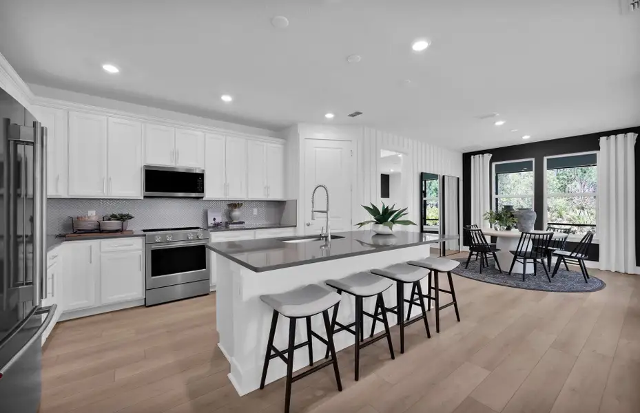 Representative furnished interior of a home built from the Mystique by Pulte Homes in Seminole Palms, Palm Coast (Image 10).