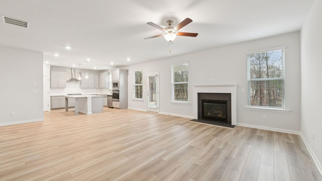 Furnished interior view inside a new home in Hamilton Lakes, Loganville (Image 8).