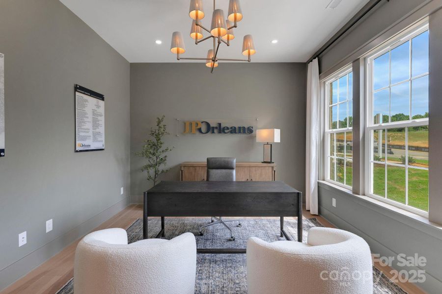 Furnished interior view inside a new home in Coventry Glen, Huntersville (Image 4).