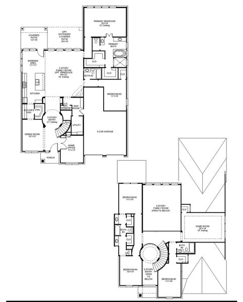 2D floor plan layout of this home in Jubilee, Hockley, TX (Image 3). 2D floor plan layout of this home in Jubilee, Hockley, TX (Image 3).