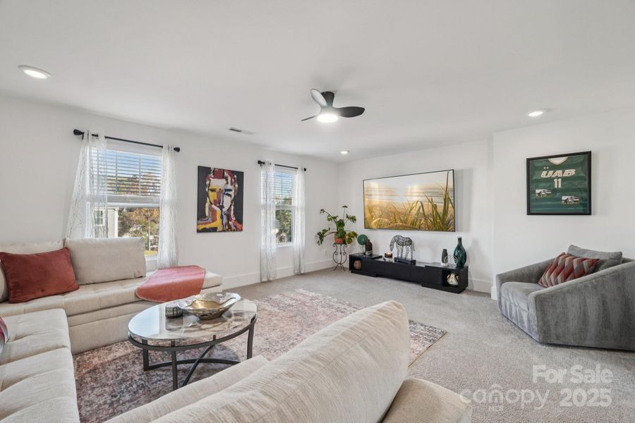 Furnished interior view inside a new home in Lowell Woods, Lowell (Image 8).