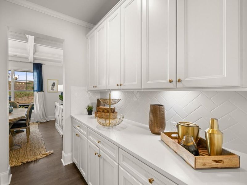 Furnished interior view inside a new home in Haven Abbey, Cumming (Image 7).