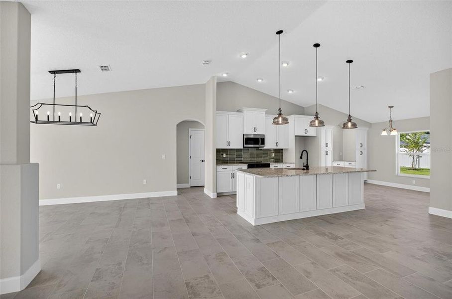 Furnished interior view inside a new home in , Palm Coast (Image 8).