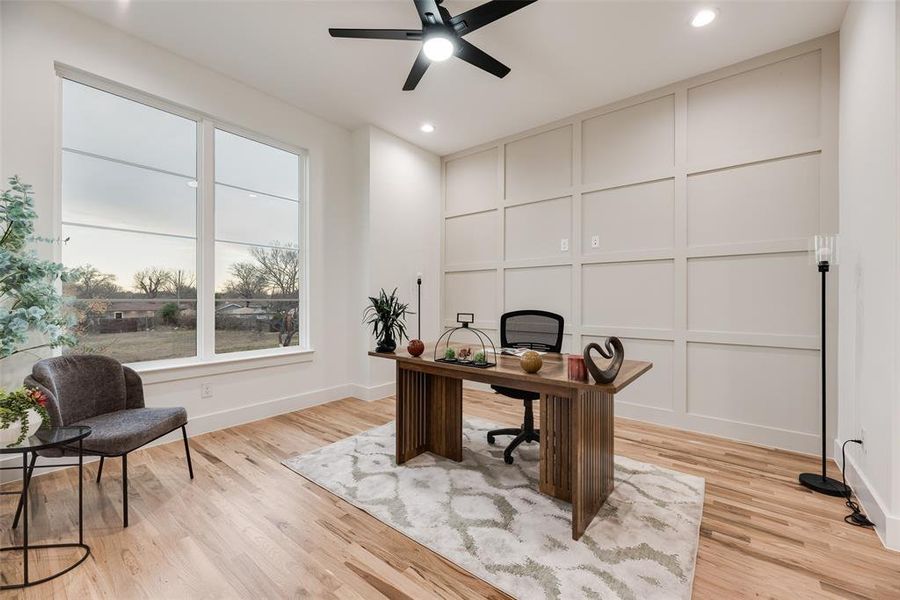 Furnished interior view inside a new home in , Dallas (Image 11).