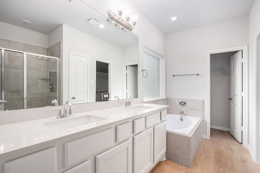 Furnished interior view inside a new home in , Bay City (Image 13). Furnished interior view inside a new home in , Bay City (Image 13).