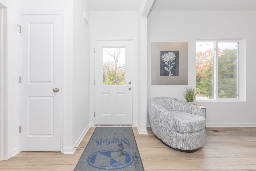 Representative furnished interior of a home built from the The Hartwell by Norfolk Homes in Individual Homes - Jackson County, Jackson (Image 8).