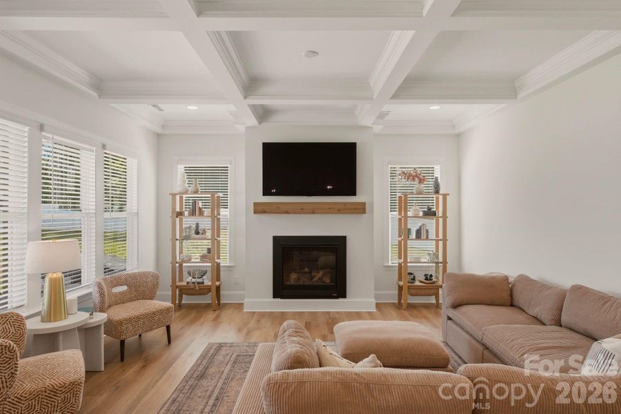 Furnished interior view inside a new home in , Mooresville (Image 40).