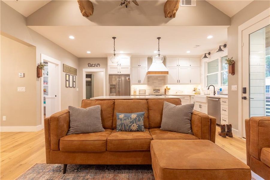 Furnished interior view inside a new home in , Shady Dale (Image 9).