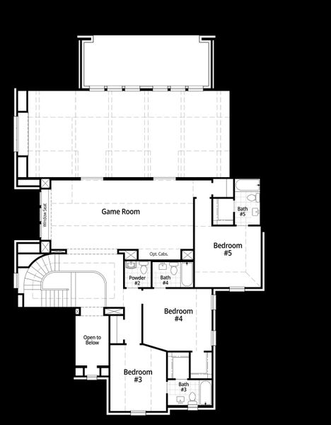 Upstairs Floor Plan