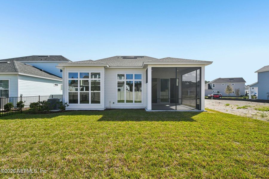 Exterior details and patio area of a home in Nocatee, Ponte Vedra (Image 37).