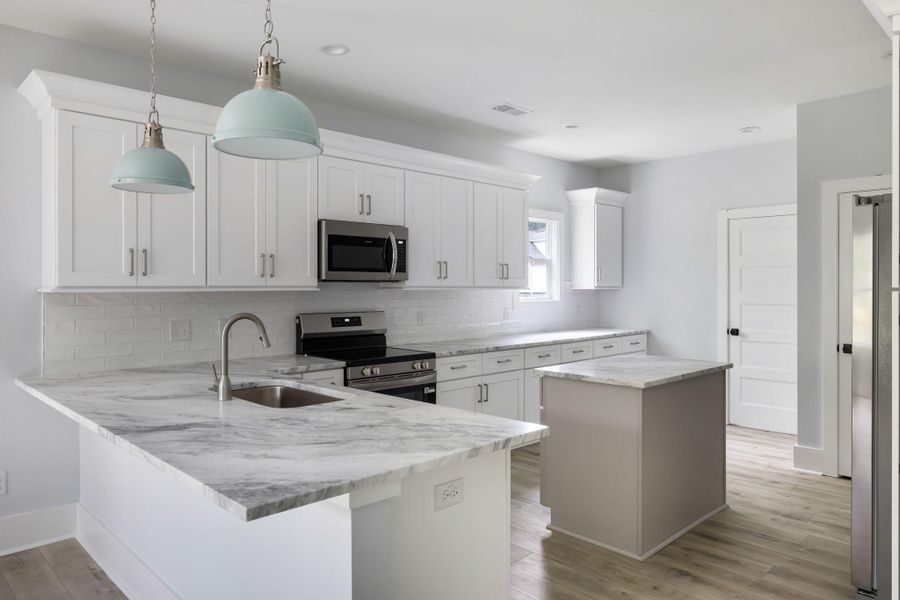 Furnished interior view inside a new home in , Johns Island (Image 12).