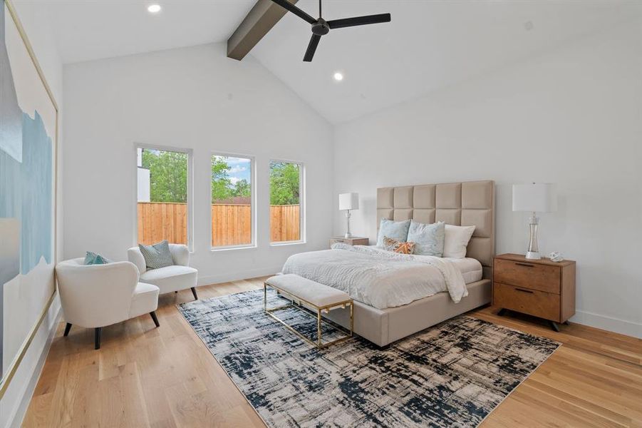 Furnished interior view inside a new home in , Dallas (Image 7).