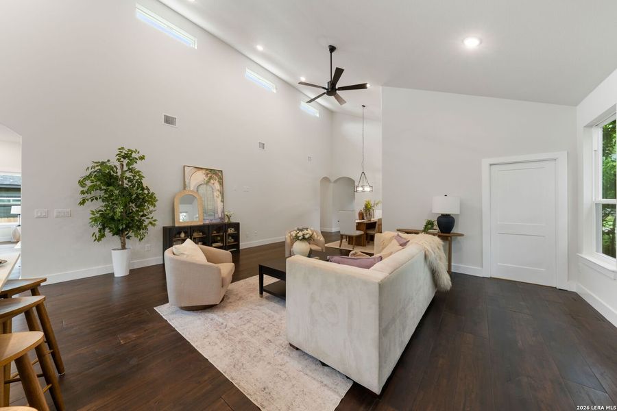 Furnished interior view inside a new home in , San Antonio (Image 11).