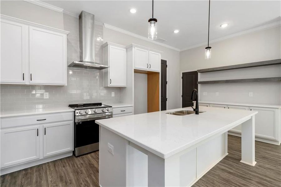 Furnished interior view inside a new home in Serenity, Hapeville (Image 4).