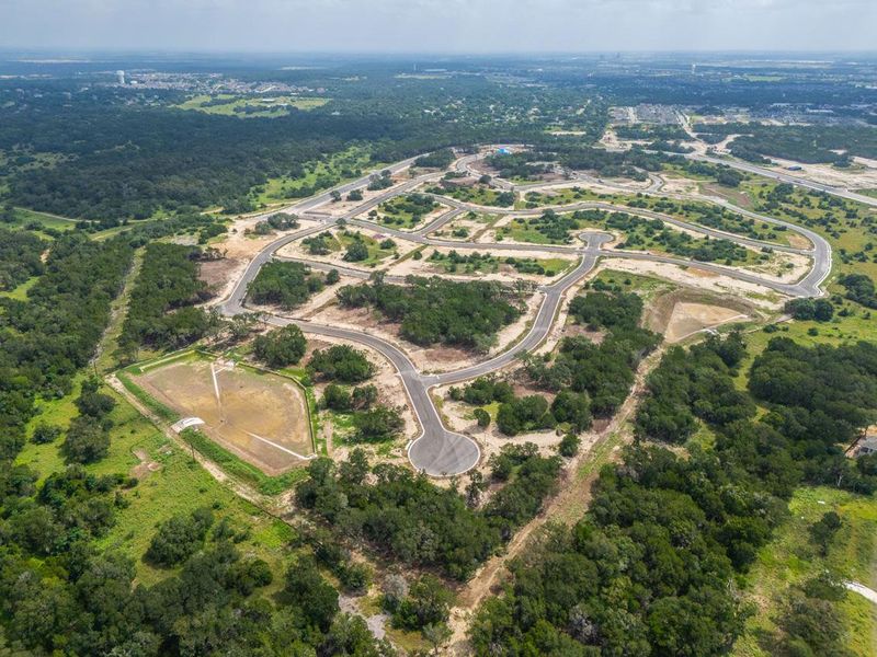 Site preparation for new homesites in 6 Creeks at Waterridge, Kyle (Image 34).
