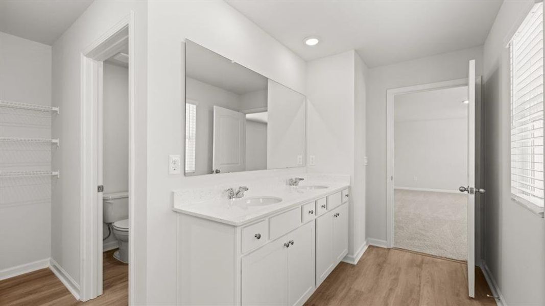 Furnished interior view inside a new home in Braselton Village, Braselton (Image 8).