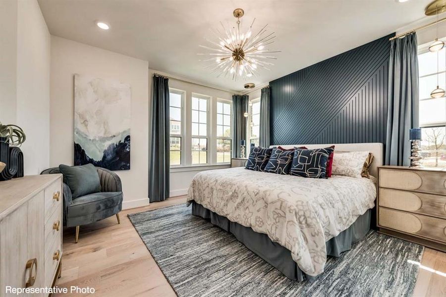 Furnished interior view inside a new home in Walton Ridge, Corinth (Image 13).