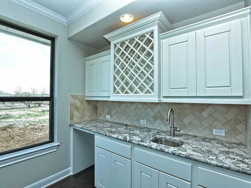 Image 210 representing the Santa Barbara II by Giddens Homes in Scofield Farms Estates, Georgetown, TX.