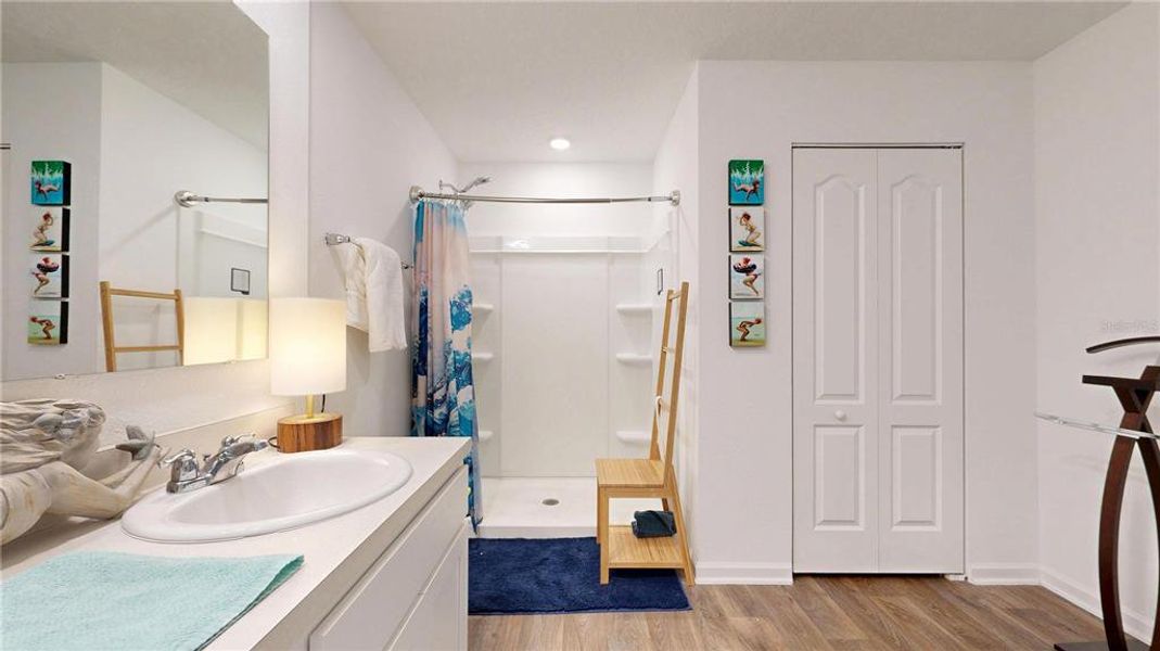 Furnished interior view inside a new home in Sawmill Branch Express, Palm Coast (Image 7).