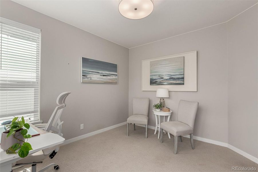 Bedroom #2 - used as an office Bedroom #2 - used as an office