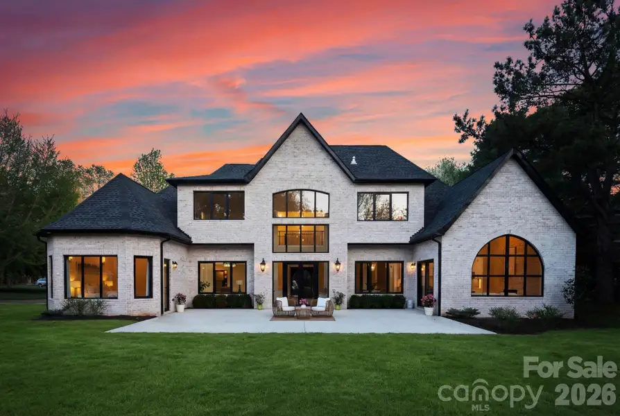 Front exterior of a new home in , Mooresville, NC, highlighting curb appeal (Image 1). Front exterior of a new home in , Mooresville, NC, highlighting curb appeal (Image 1).