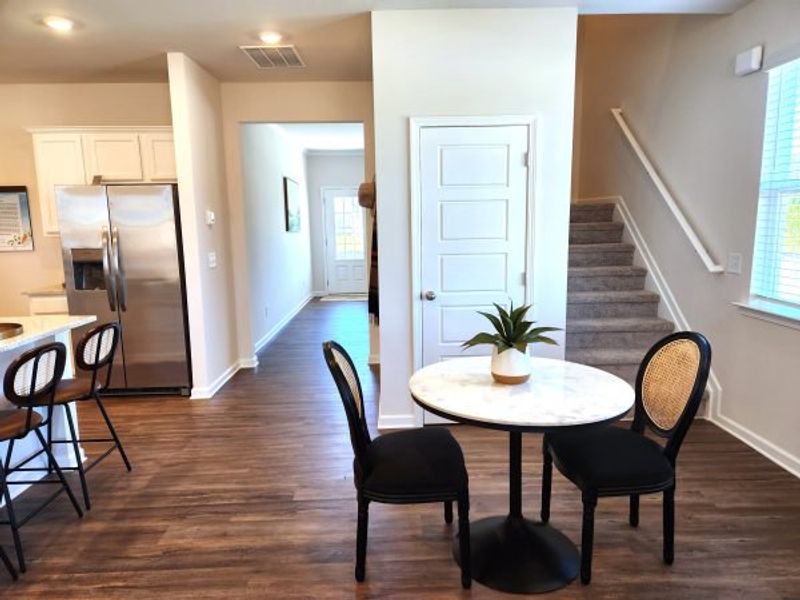 Representative furnished interior of a home built from the Waterford Townhome by Piedmont Residential in The Retreat at Browns Ridge, Newnan (Image 17).