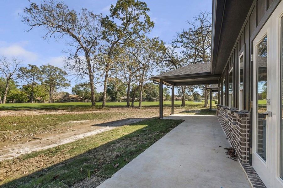 Front exterior of a new home in , Lufkin, TX, highlighting curb appeal (Image 1). Front exterior of a new home in , Lufkin, TX, highlighting curb appeal (Image 1).