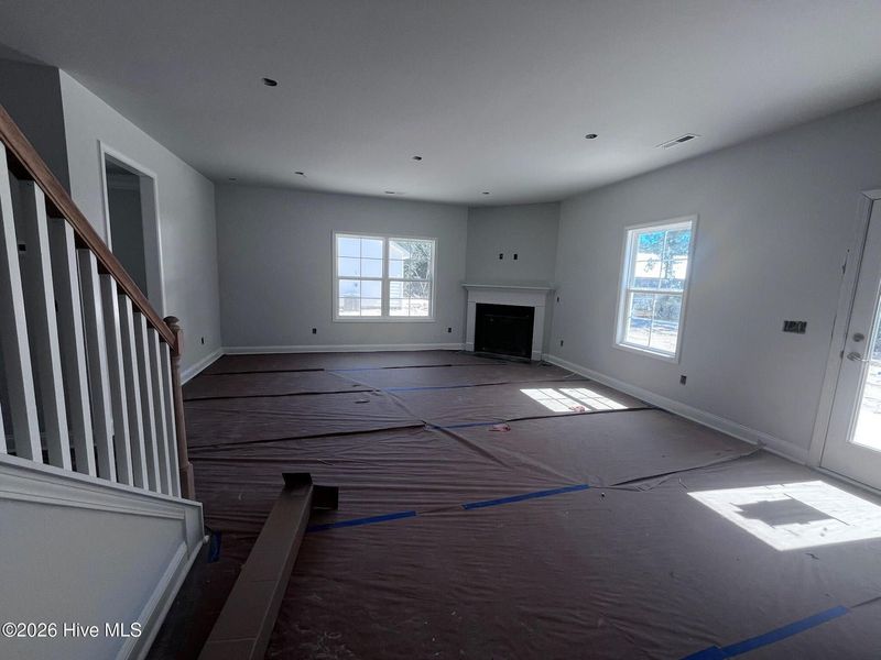 In-progress construction of a new home in Rutledge, Shallotte, NC (Image 22).