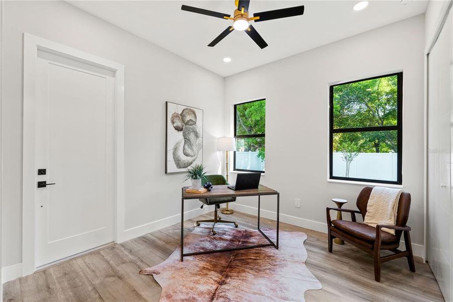 Furnished interior view inside a new home in , Tampa (Image 20).