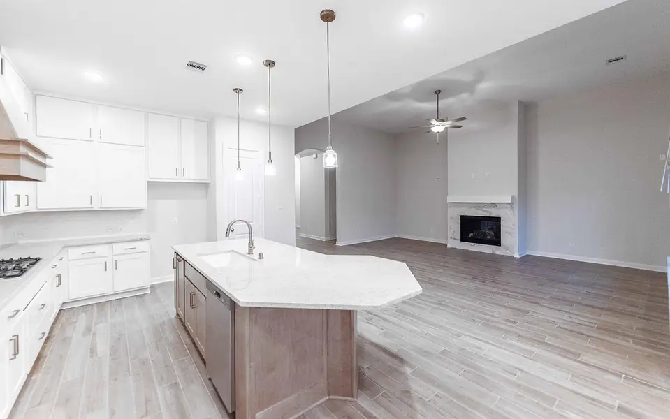 Furnished interior view inside a new home in Marvida, Cypress (Image 3). Furnished interior view inside a new home in Marvida, Cypress (Image 3).