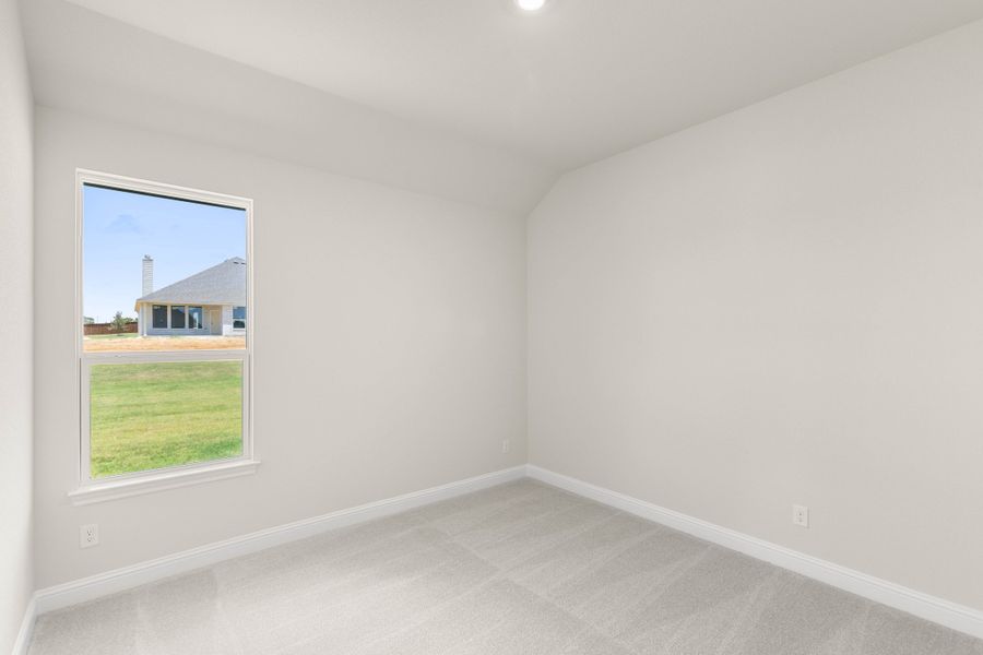 Spacious, unfurnished interior of a new home in Mockingbird Hills - Premiere Series, Joshua (Image 23). Spacious, unfurnished interior of a new home in Mockingbird Hills - Premiere Series, Joshua (Image 23).