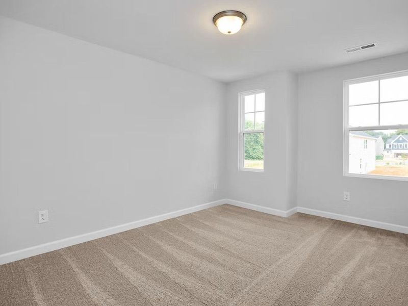Spacious, unfurnished interior of a new home in Lake Park Villas, Wylie (Image 18).