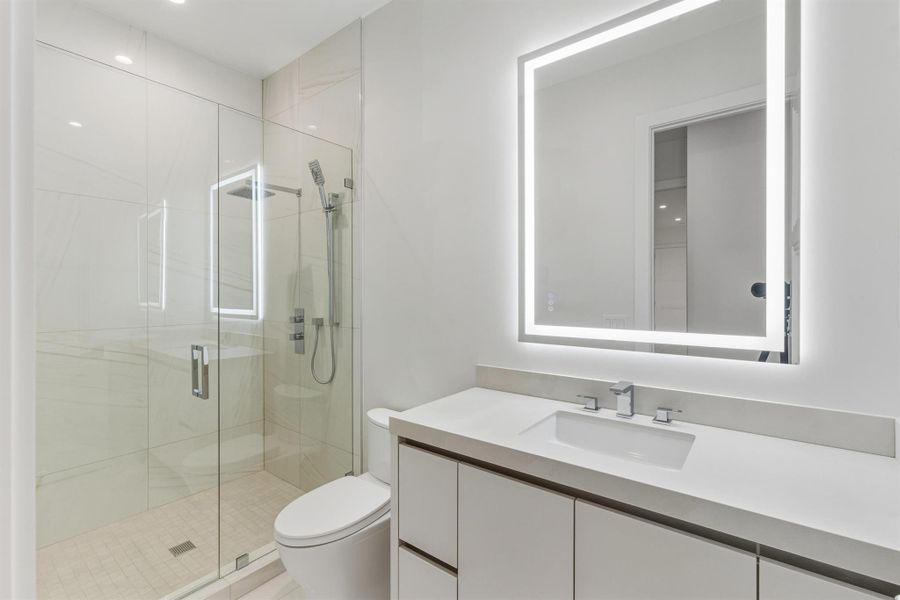 Furnished interior view inside a new home in , Boca Raton (Image 11).