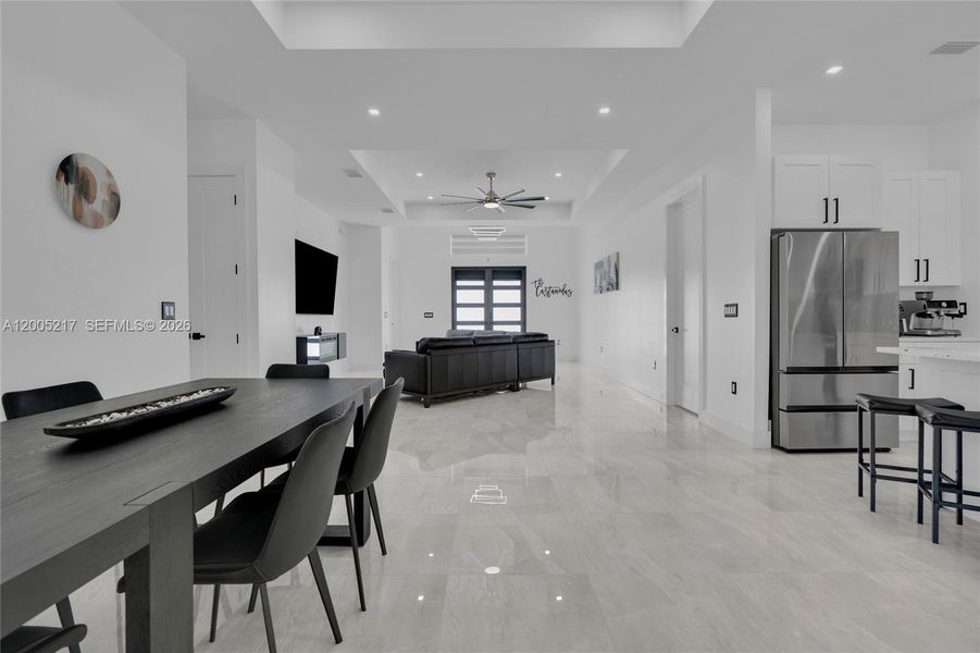 Furnished interior view inside a new home in , Lehigh Acres (Image 11).