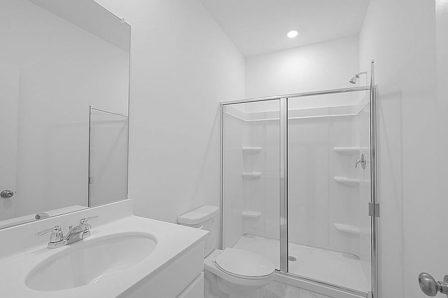 Furnished interior view inside a new home in Hampton Trace, Marietta (Image 5).