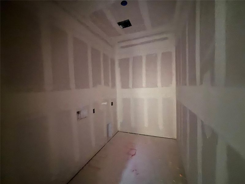 In-progress construction of a new home in The Colony 45s, Bastrop, TX (Image 6).