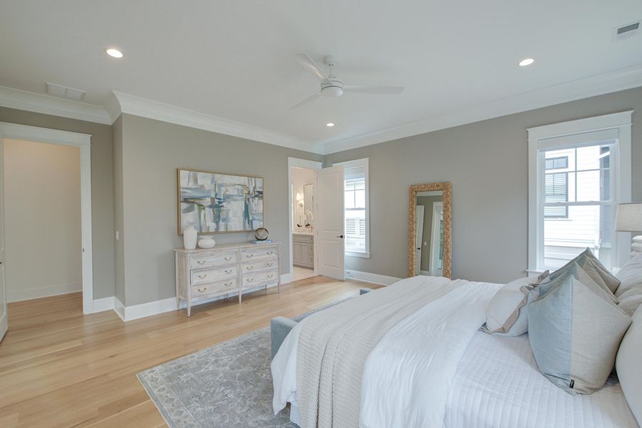 Furnished interior view inside a new home in Daniel Island Park, Charleston (Image 14).