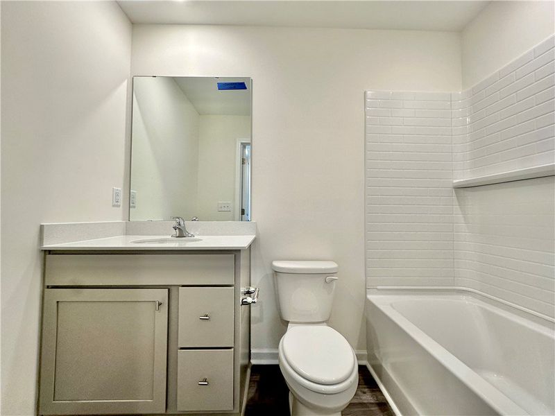 Furnished interior view inside a new home in Champions Village at Cherry Hill, Pendleton (Image 5).