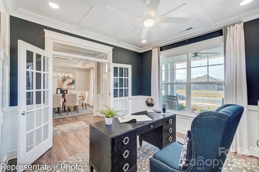 Furnished interior view inside a new home in Harmony, Harrisburg (Image 11).