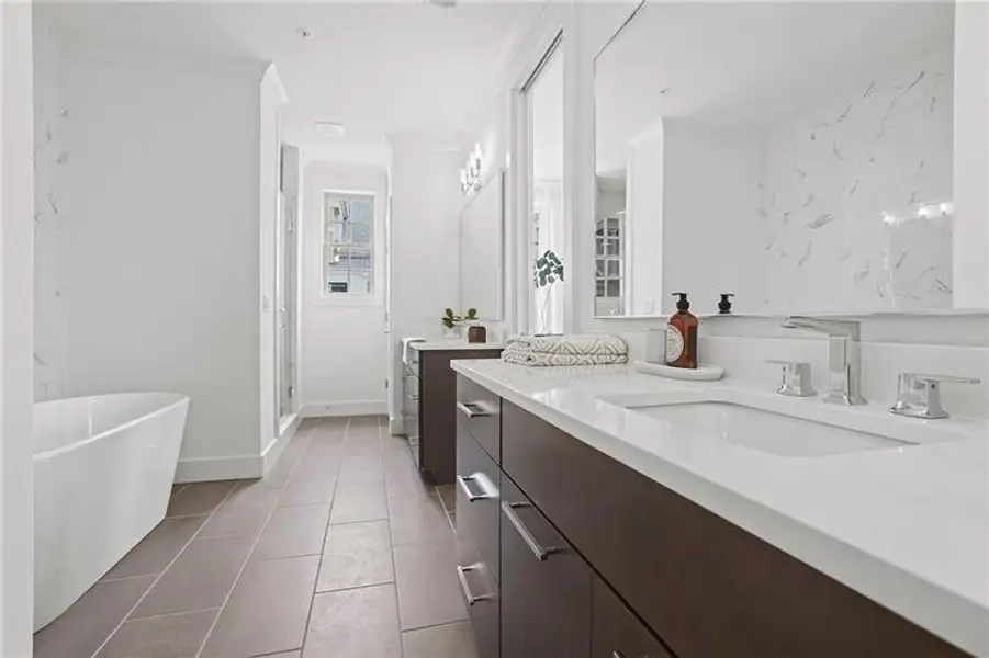 Furnished interior view inside a new home in , Ball Ground (Image 14). Furnished interior view inside a new home in , Ball Ground (Image 14).