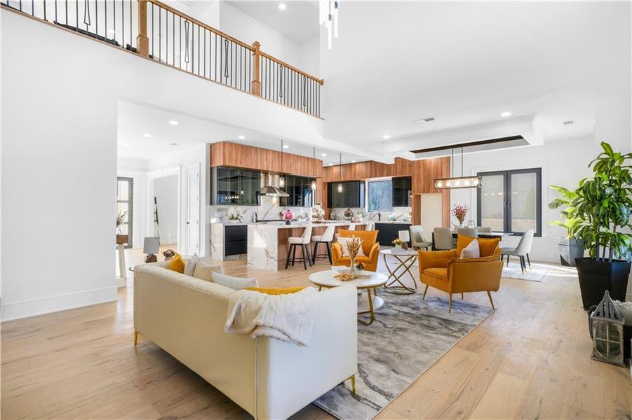 Furnished interior view inside a new home in , Lawrenceville (Image 18).
