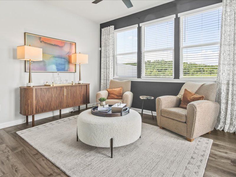 Furnished interior view inside a new home in Wyndermere, Greenville (Image 9).