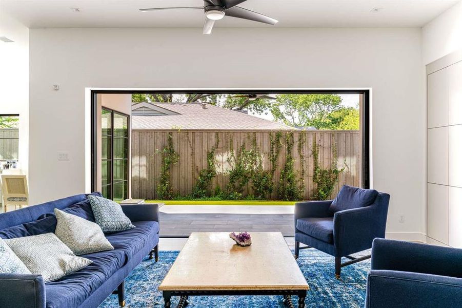 Furnished interior view inside a new home in , Dallas (Image 17).
