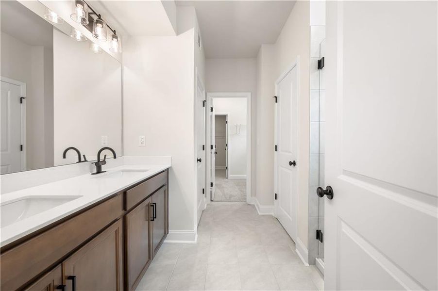 Furnished interior view inside a new home in Cambridge at Steels Bridge: Steels Bridge, Canton (Image 7). Furnished interior view inside a new home in Cambridge at Steels Bridge: Steels Bridge, Canton (Image 7).